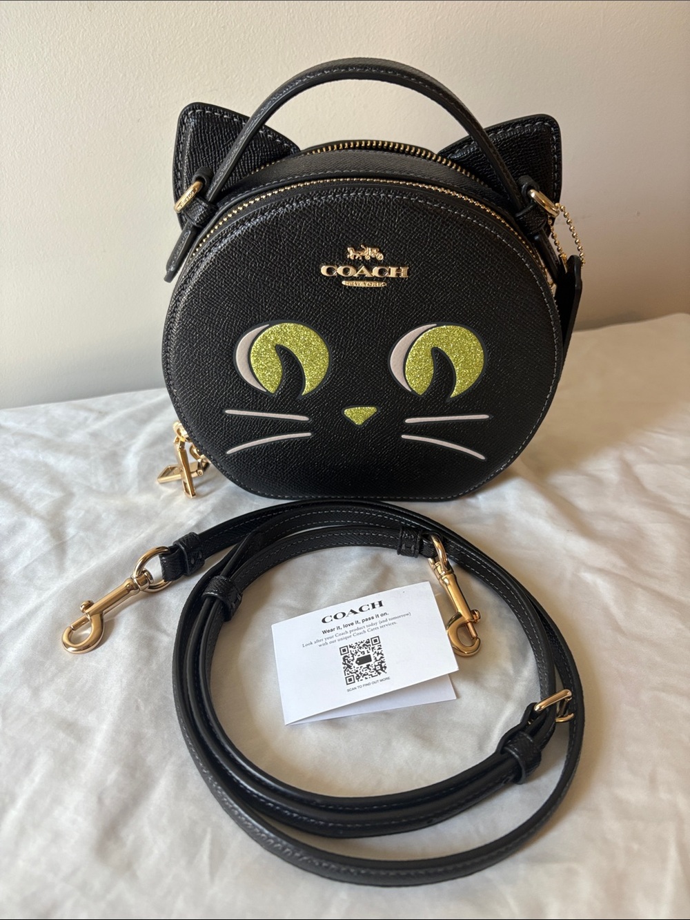 Coach Cat Canteen Crossbody NWOT - Picture 1 of 7